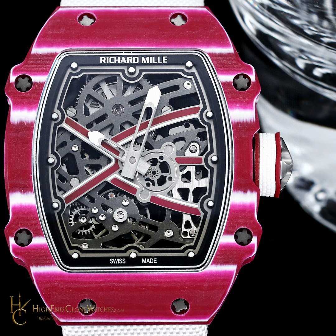 Richard Mille RM 67-02 bezel detail super clone watch