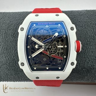 Richard Mille RM 67-02 front view super clone watch