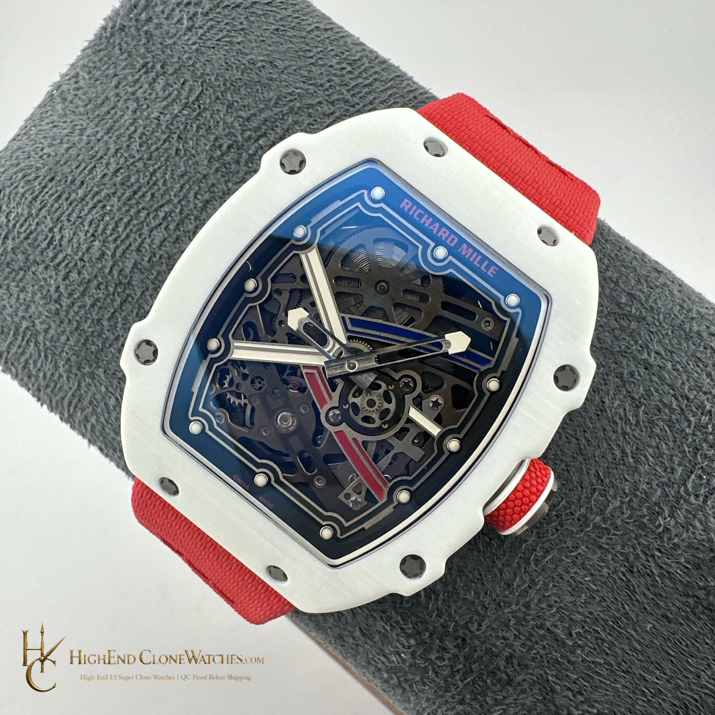 Richard Mille RM 67-02 dial and marker detail super clone watch