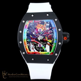 Richard Mille RM 68-01 front view super clone watch