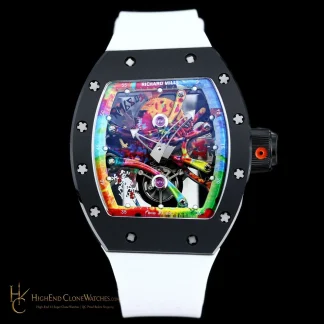 Richard Mille RM 68-01 front view super clone watch