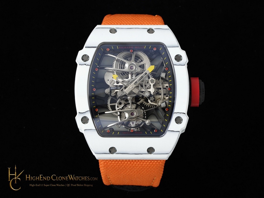 Richard Mille RM 27-02 front view super clone watch