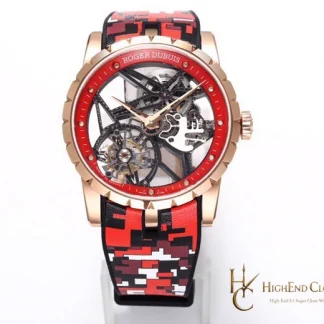Roger Dubuis RDDBEX0938 rose-gold-tone case super clone watch