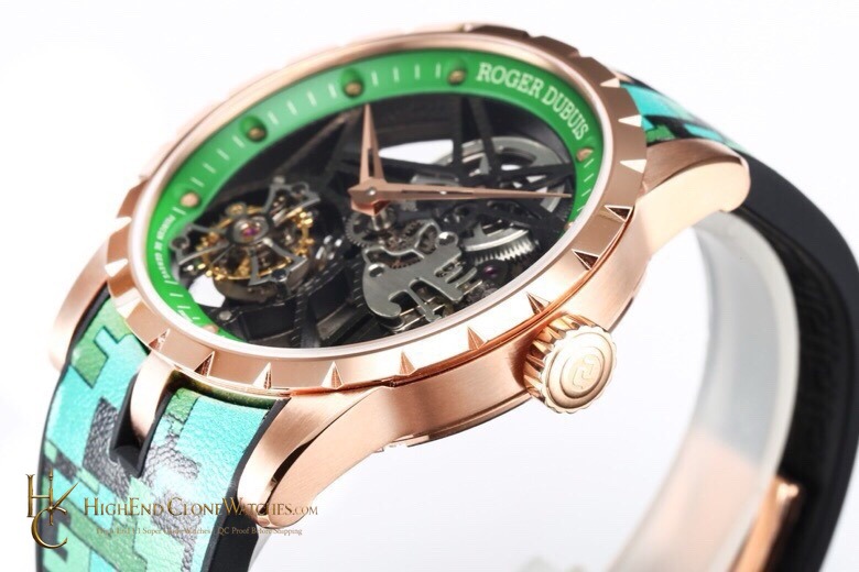 Roger Dubuis Excalibur RDDBEX0939 bracelet or strap fit super clone watch