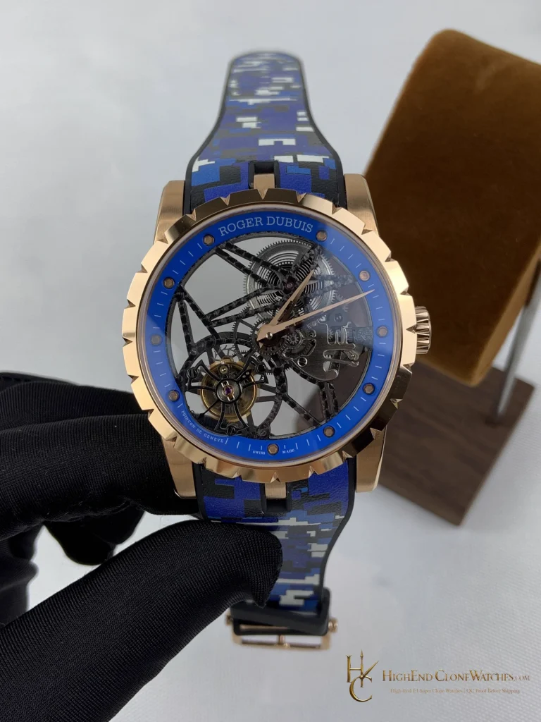 Roger Dubuis RDDBEX0940 rose-gold-tone case super clone watch