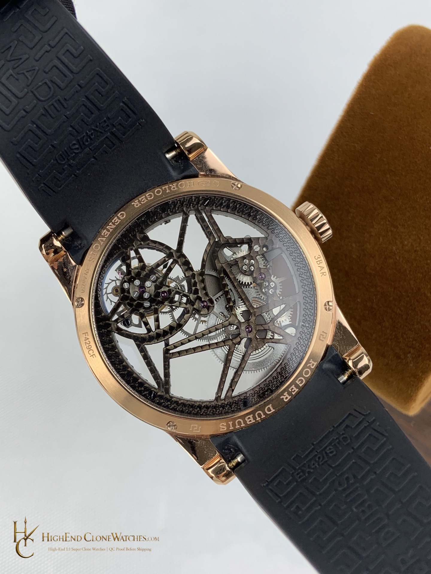 Roger Dubuis Excalibur RDDBEX0940 bracelet or strap fit super clone watch