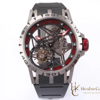 Roger Dubuis RDDBEX0545 silver-black Spider case super clone watch
