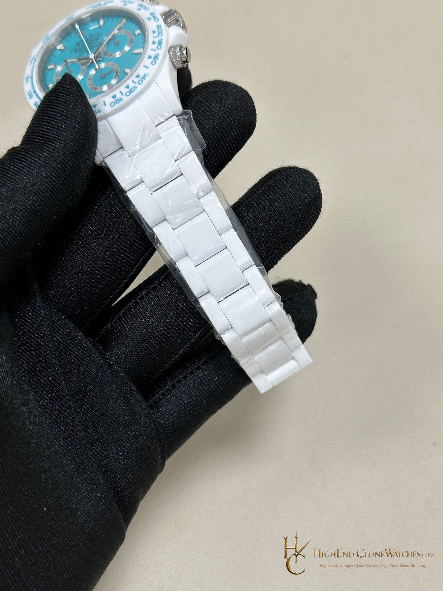 Rolex AET Daytona dial and marker detail super clone watch