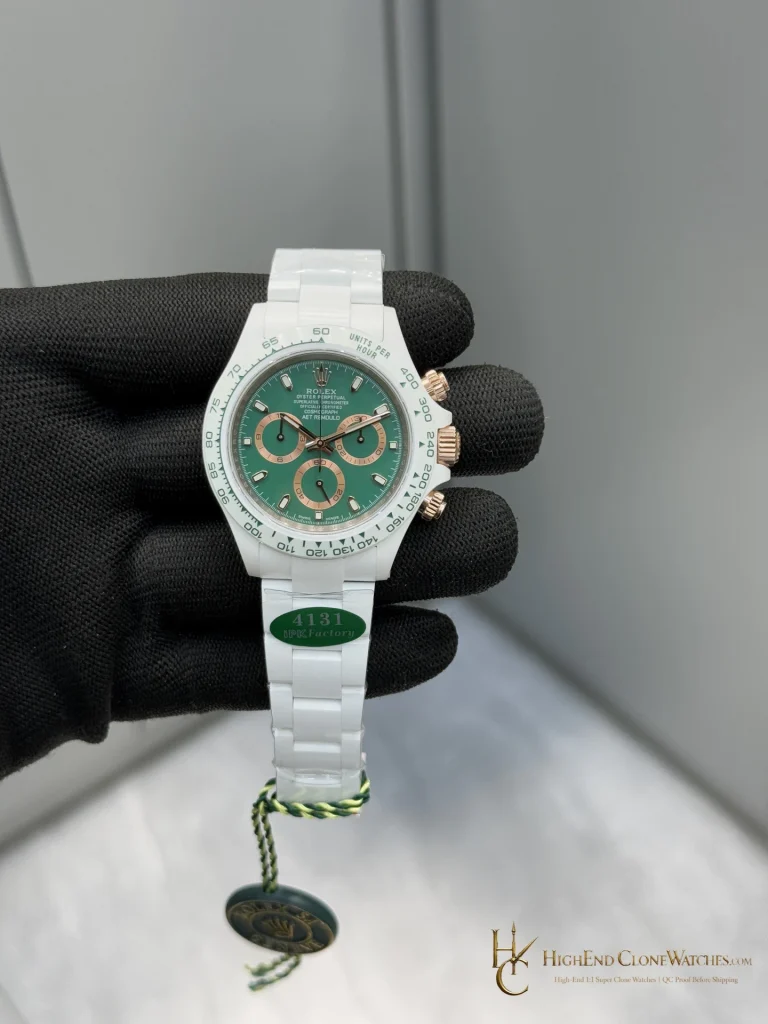 Rolex AET Daytona front view super clone watch