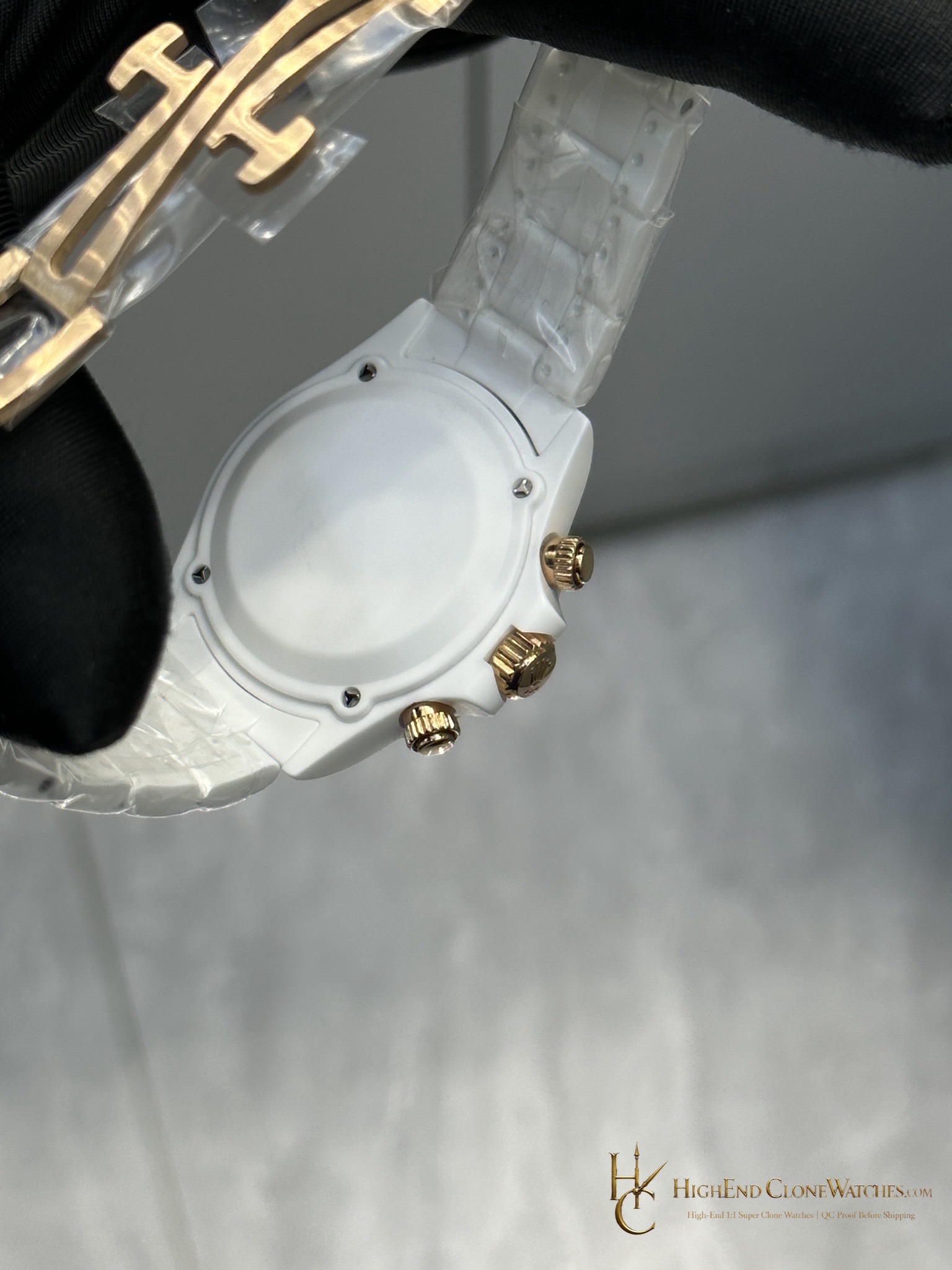 Rolex AET Daytona side case profile super clone watch