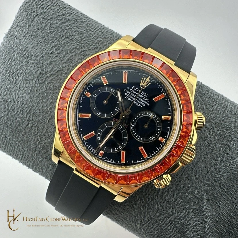 Rolex Daytona dial and marker detail super clone watch
