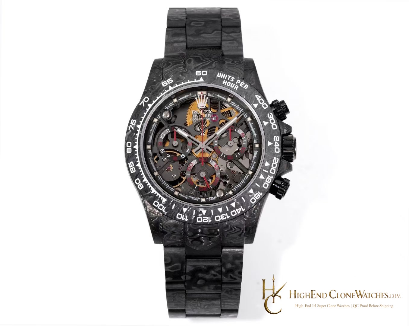 Rolex Daytona front view super clone watch