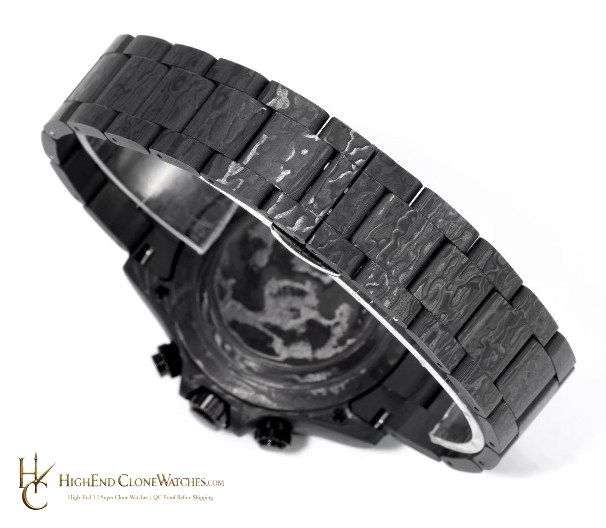 Rolex Daytona caseback view super clone watch
