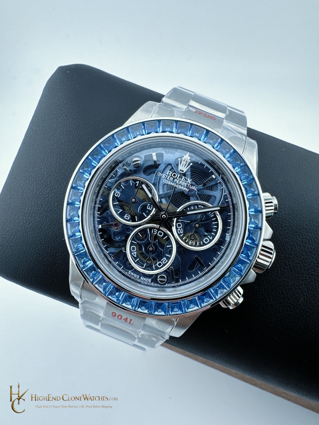 Rolex Arolla Daytona dial and marker detail super clone watch