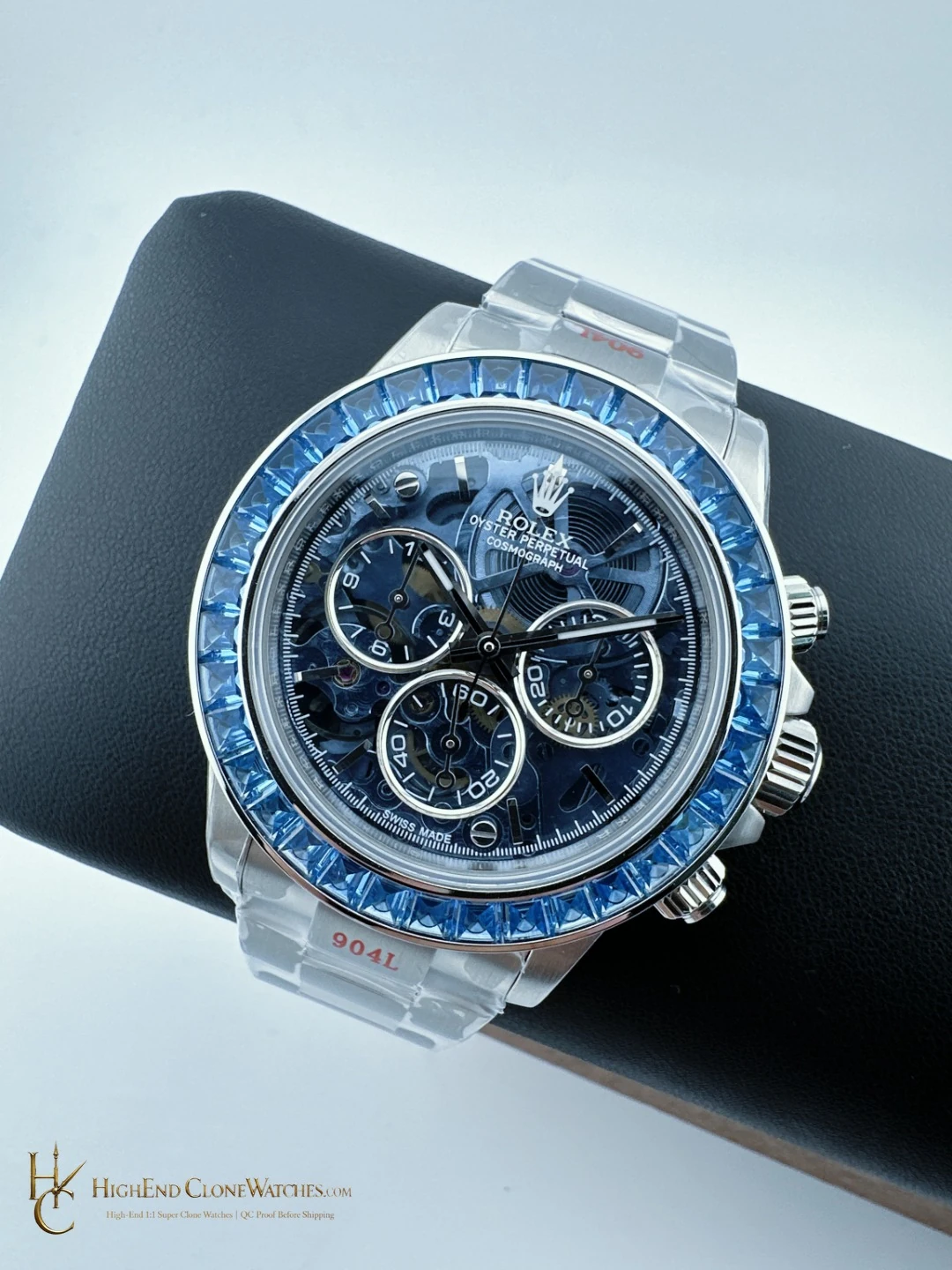 Rolex Arolla Daytona dial and marker detail super clone watch