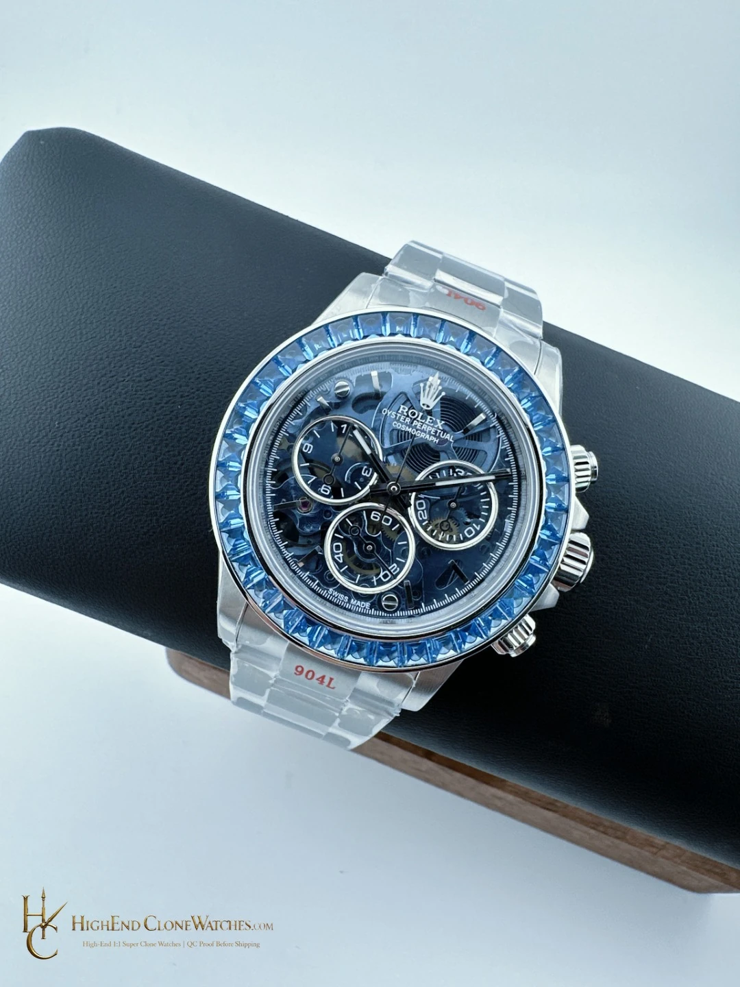 Rolex Arolla Daytona side case profile super clone watch
