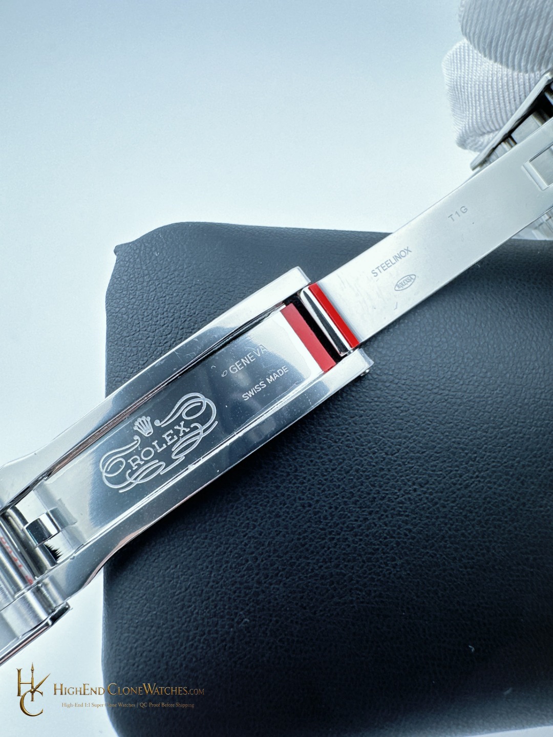 Rolex Arolla Daytona caseback view super clone watch