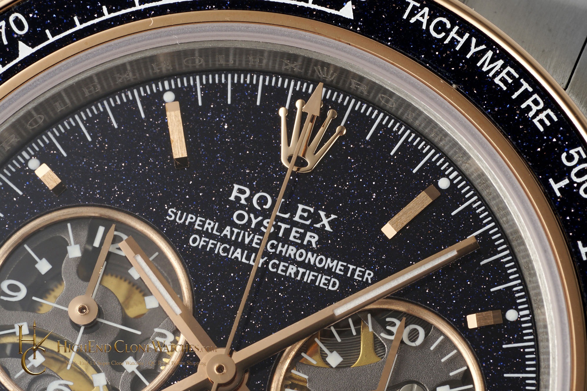 Rolex Daytona bezel detail super clone watch