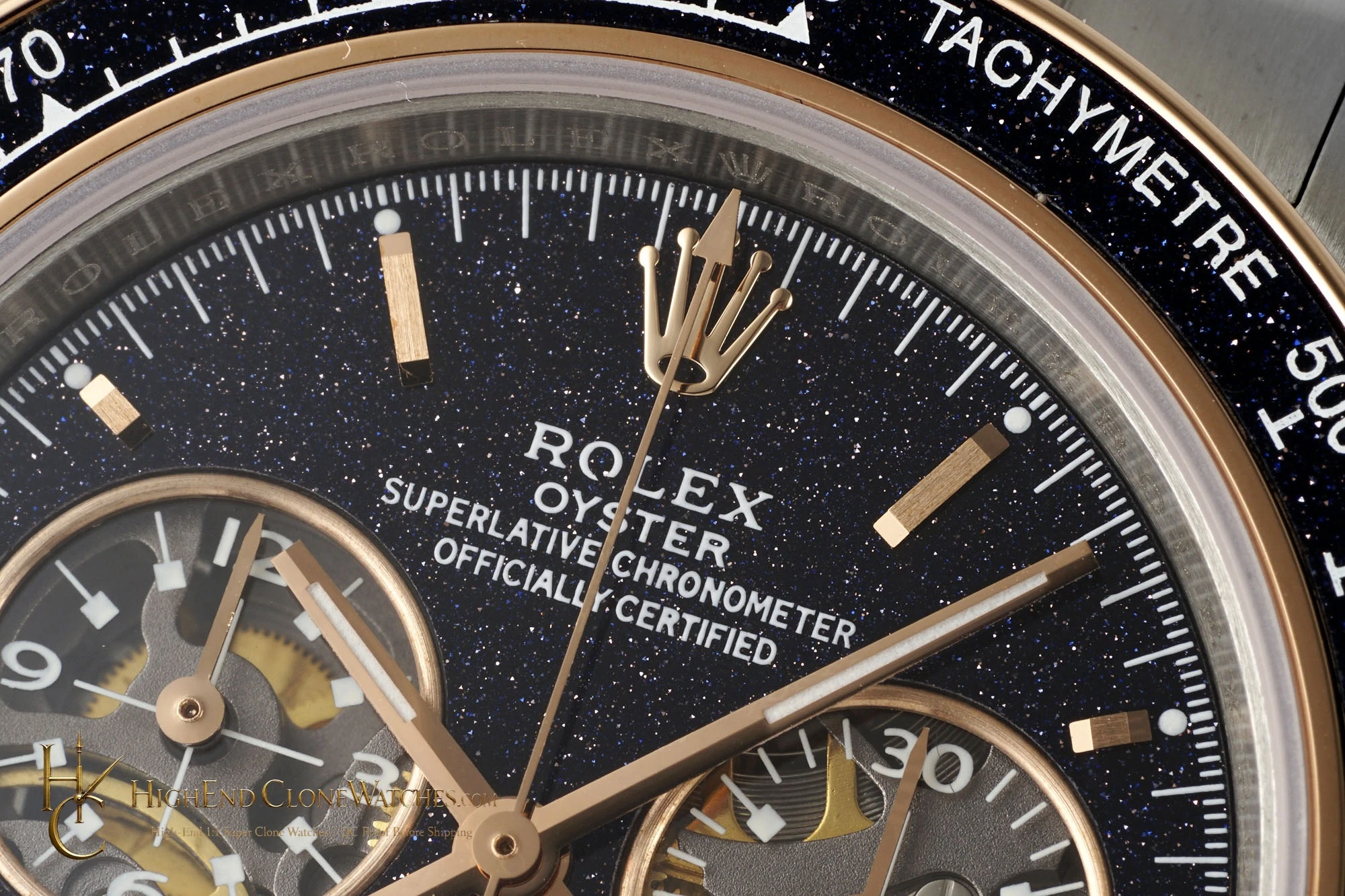 Rolex Daytona bezel detail super clone watch