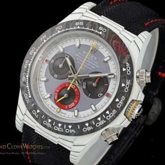 Rolex DiW Daytona angled dial view super clone watch