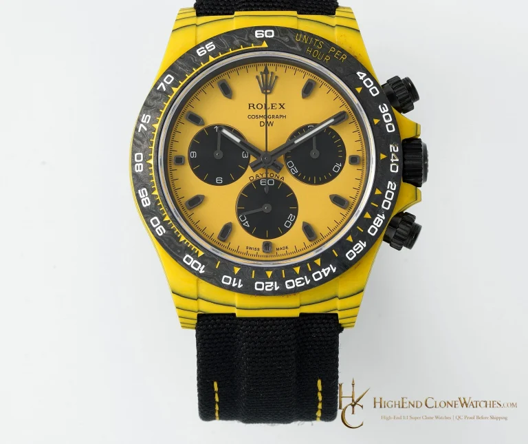 Rolex DiW Daytona front view super clone watch