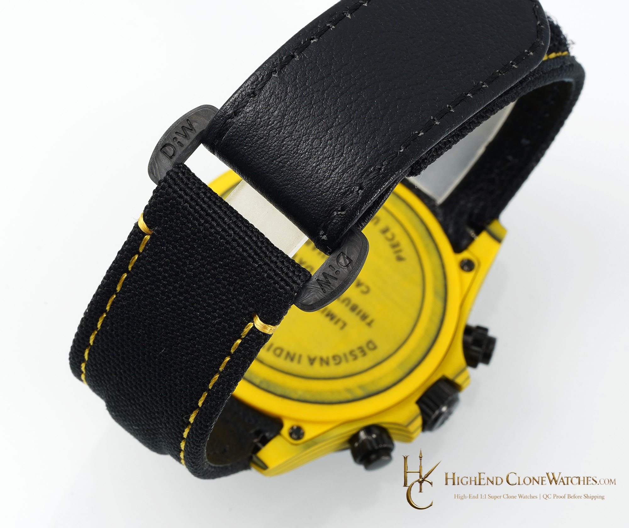 Rolex DiW Daytona buckle or clasp detail super clone watch