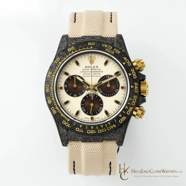 DiW Rolex Daytona Desert Eagle front view super clone watch
