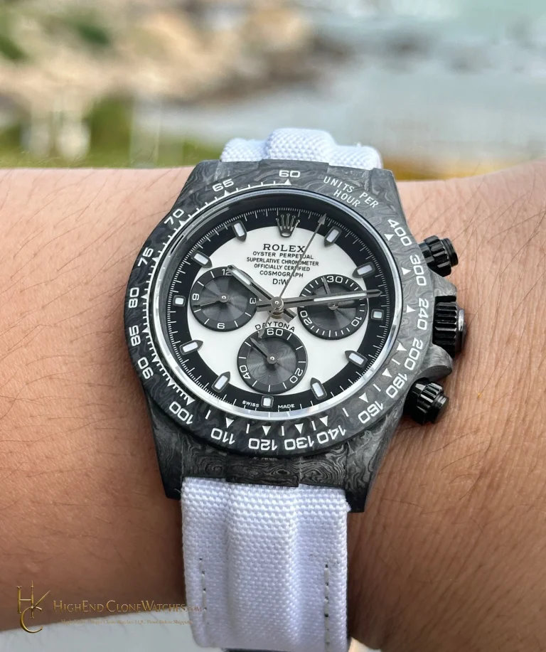 Rolex DiW Daytona front view super clone watch