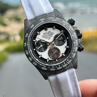 Rolex DiW Daytona angled dial view super clone watch