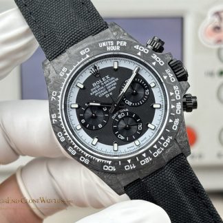 Rolex DiW Daytona angled dial view super clone watch
