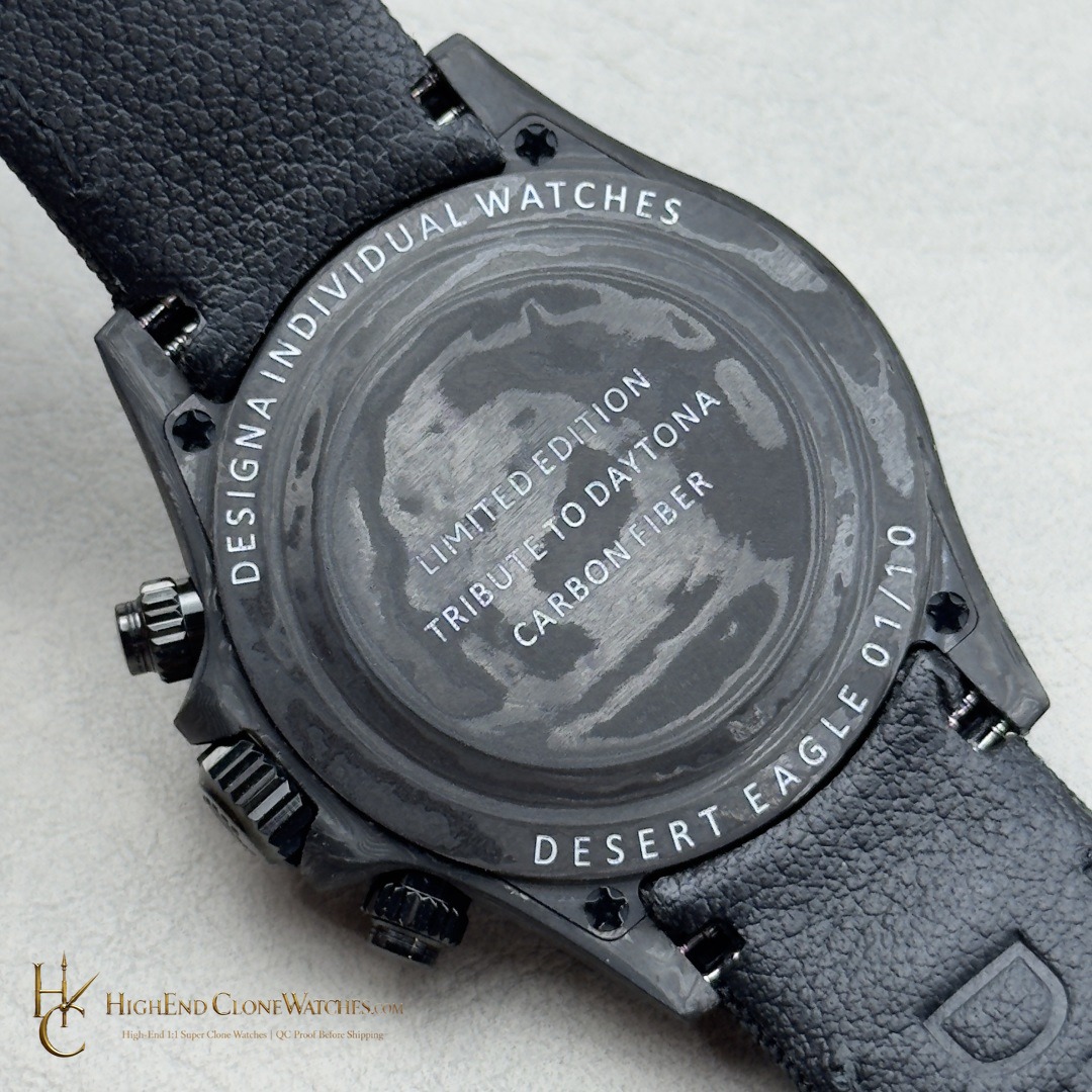 Rolex DiW Daytona buckle or clasp detail super clone watch
