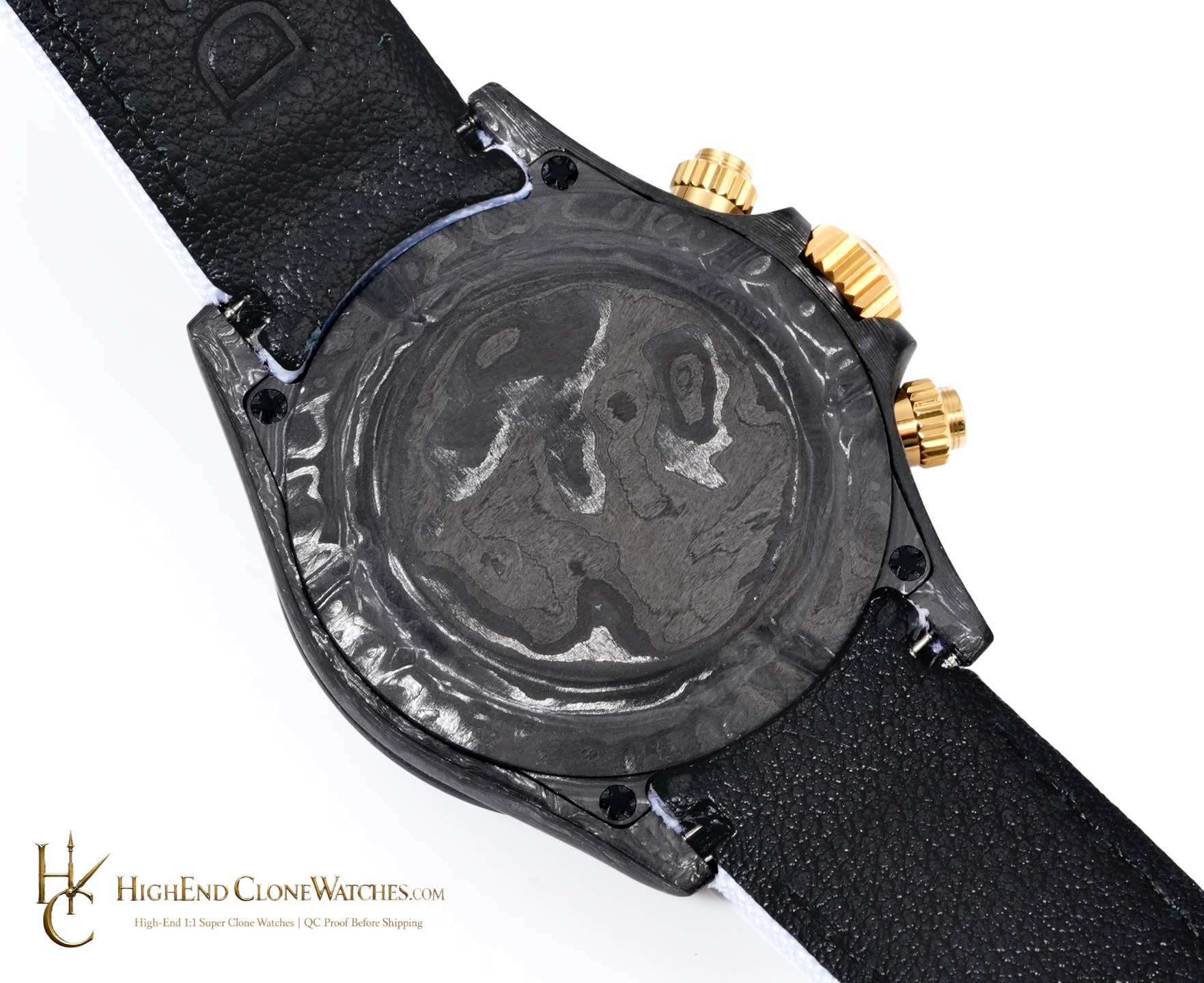 Rolex DiW Daytona buckle or clasp detail super clone watch