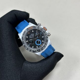 Rolex DiW Daytona angled dial view super clone watch