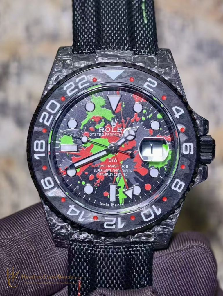 Rolex DiW GMT-Master II front view super clone watch