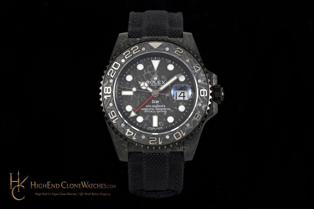 Rolex DiW GMT-Master II front view super clone watch