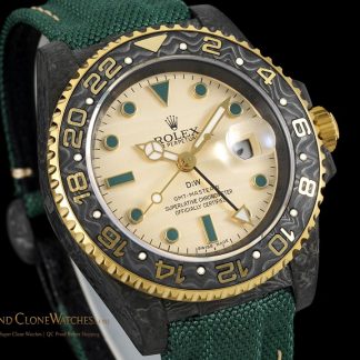 Rolex DiW GMT-Master II angled dial view super clone watch