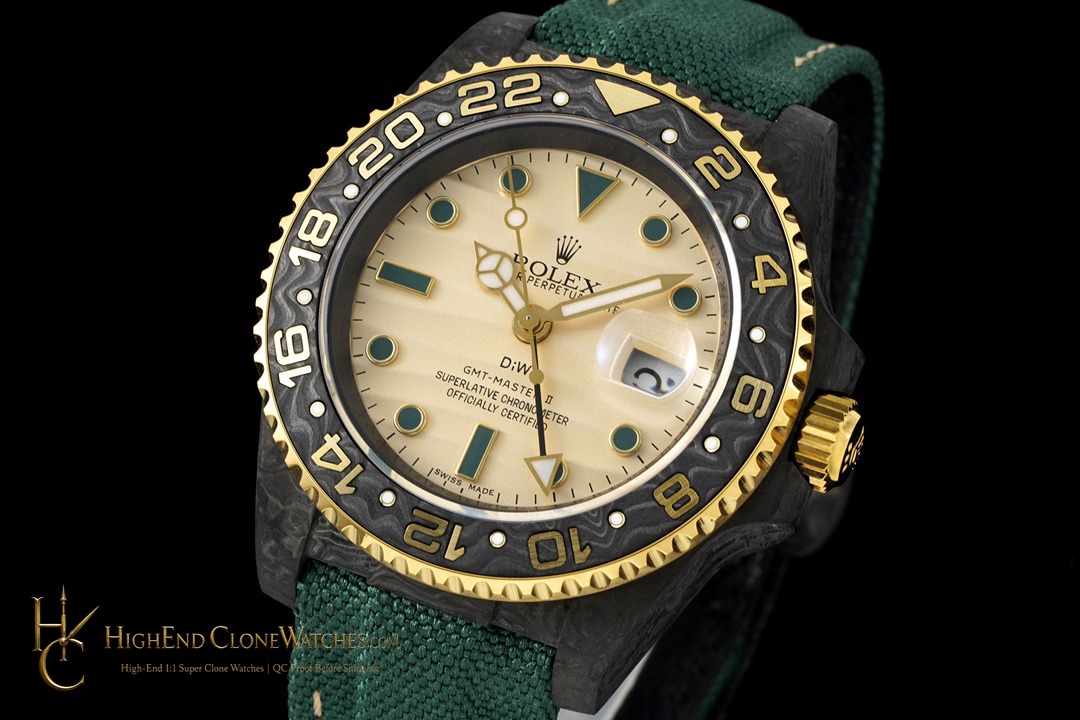 Rolex DiW GMT-Master II dial and marker detail super clone watch