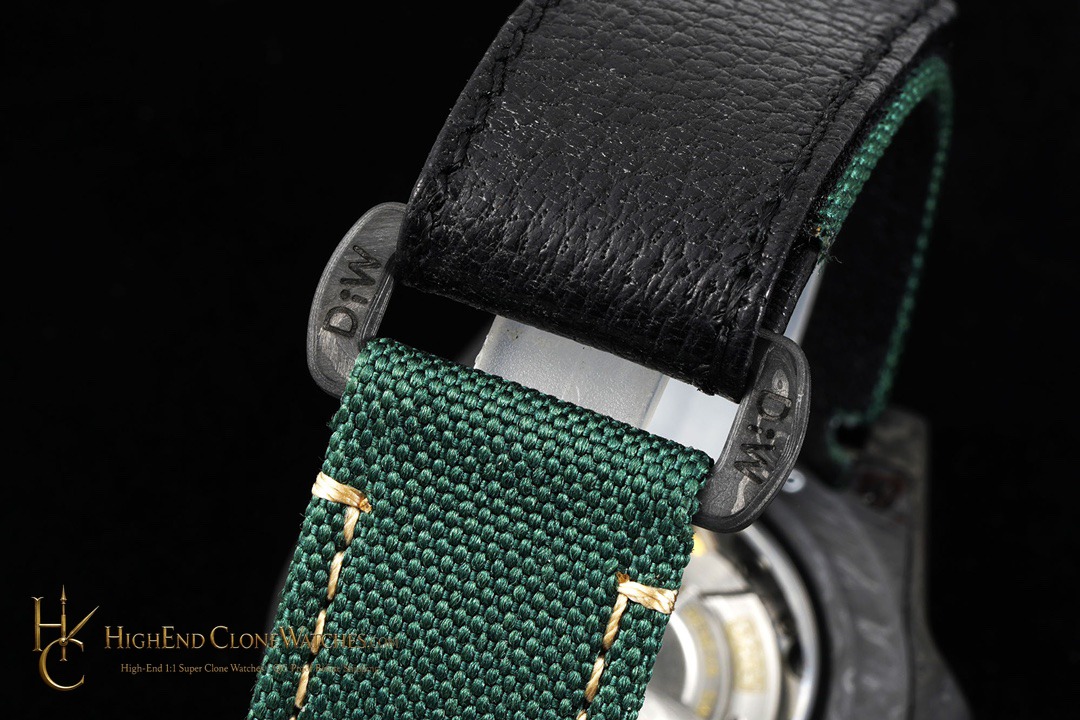 Rolex DiW GMT-Master II crown and case detail super clone watch