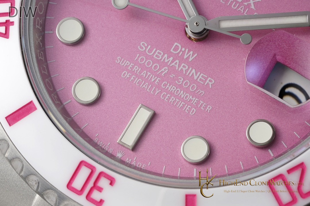 Rolex DiW Submariner side case profile super clone watch