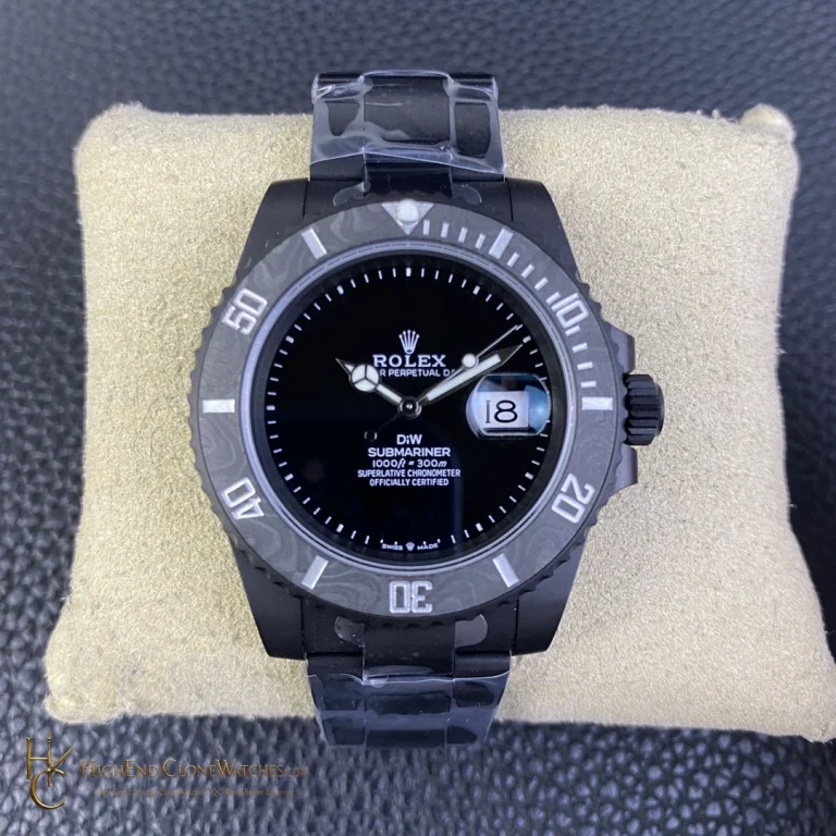 Rolex DiW Submariner front view super clone watch