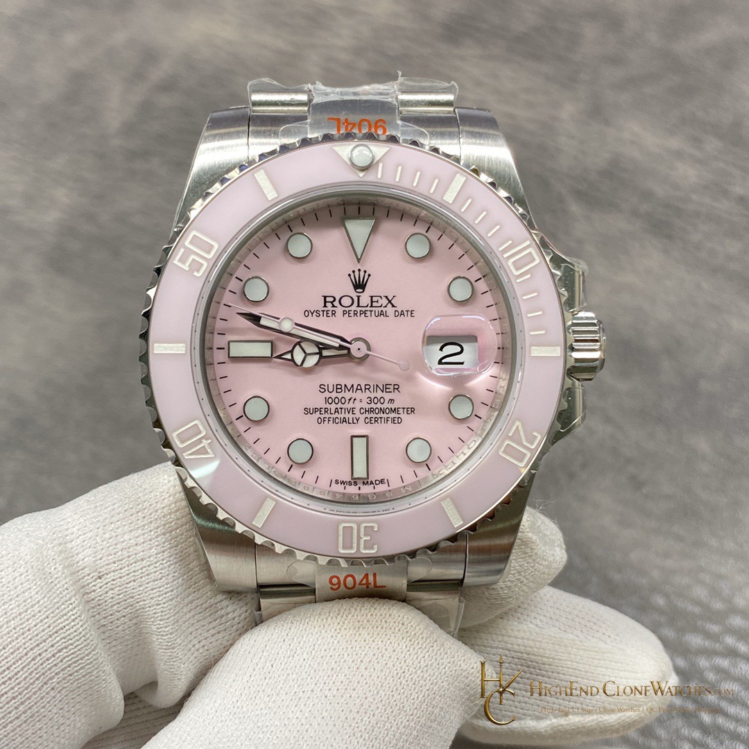 Rolex DiW Submariner front view super clone watch