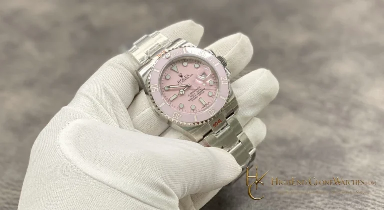 Rolex DiW Submariner angled dial view super clone watch