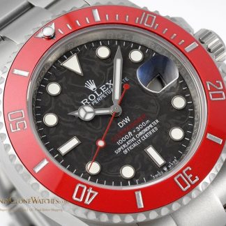 Rolex DiW Submariner angled dial view super clone watch