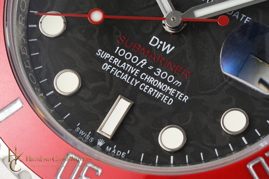 Rolex DiW Submariner side case profile super clone watch