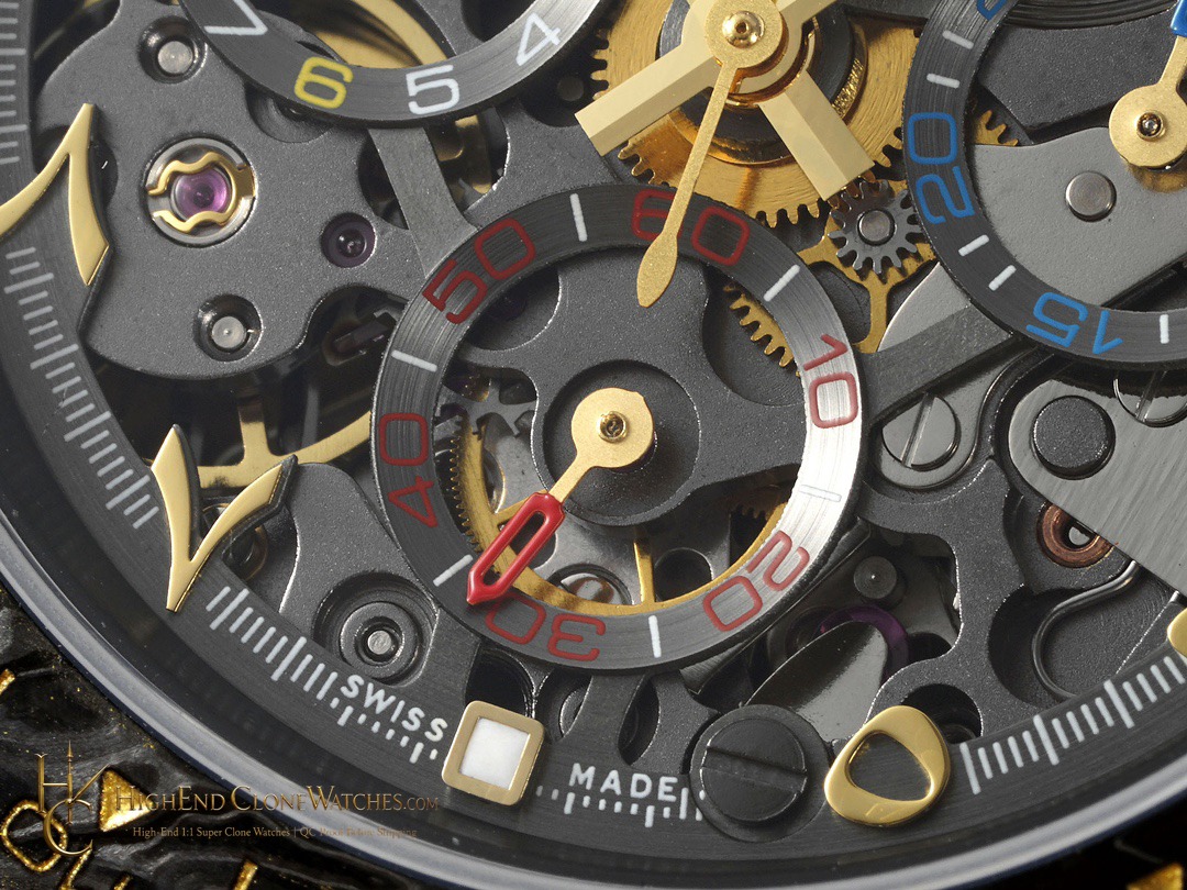 Rolex DiW Daytona side case profile super clone watch