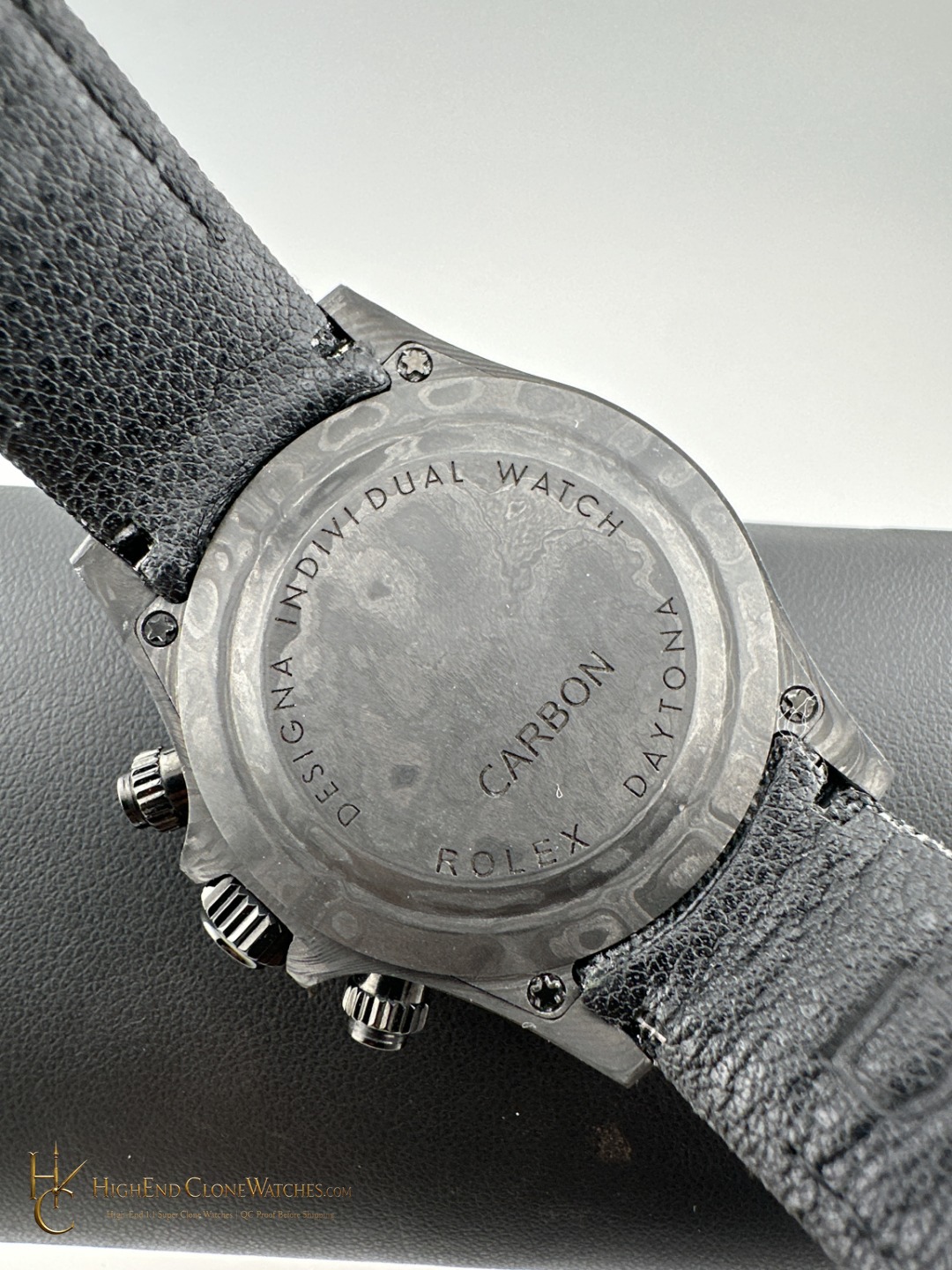 Rolex DiW Daytona buckle or clasp detail super clone watch