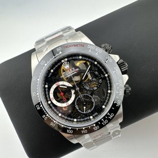 Rolex Sonic Daytona angled dial view super clone watch