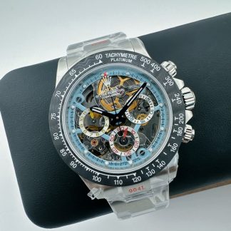 Rolex Sonic Daytona angled dial view super clone watch