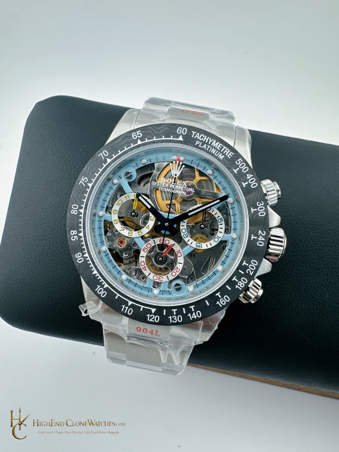 Rolex Sonic Daytona dial and marker detail super clone watch