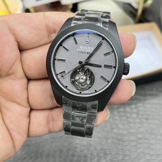 Rolex Tourbillon angled dial view super clone watch